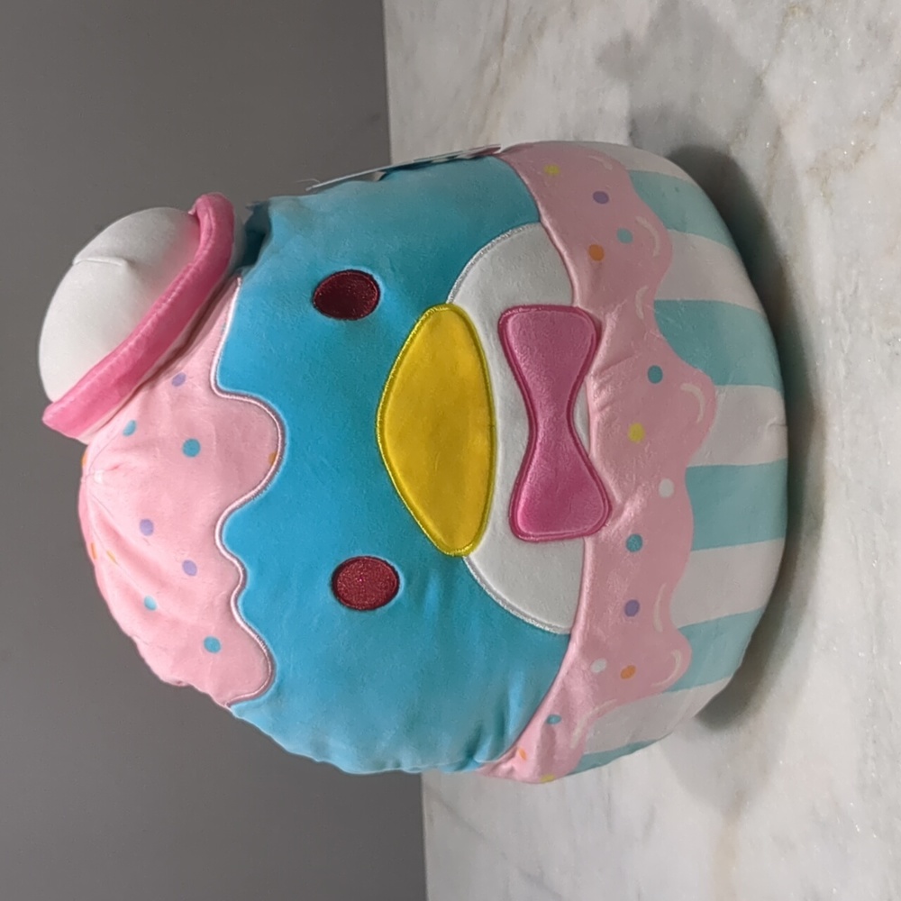 NWT TUXEDOSAM ICE CREAM SQUISHMALLOW 12in Hello Kitty Sanrio